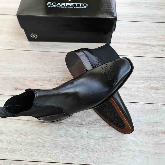 Men's Leather Chelsea Boots | Handmade - Picture 6 of 8